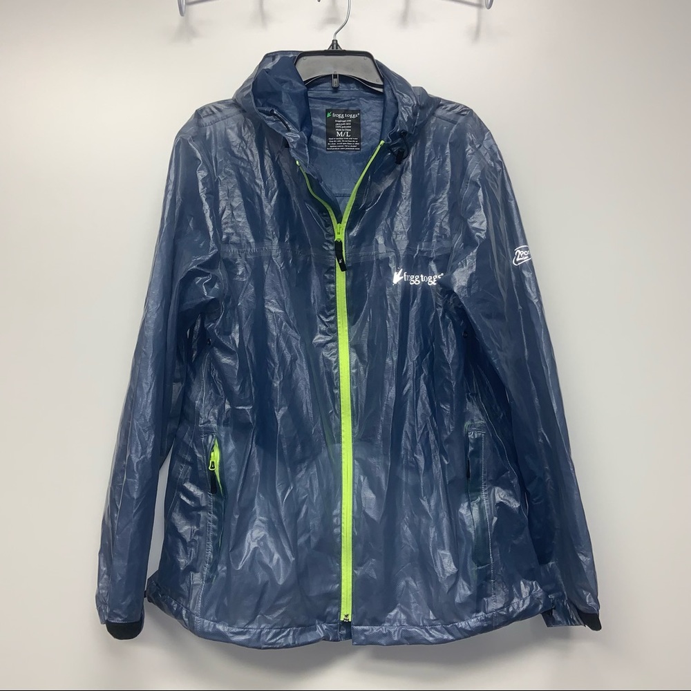 FroggToggs Xtreme Lite Jacket - blue/high visibility